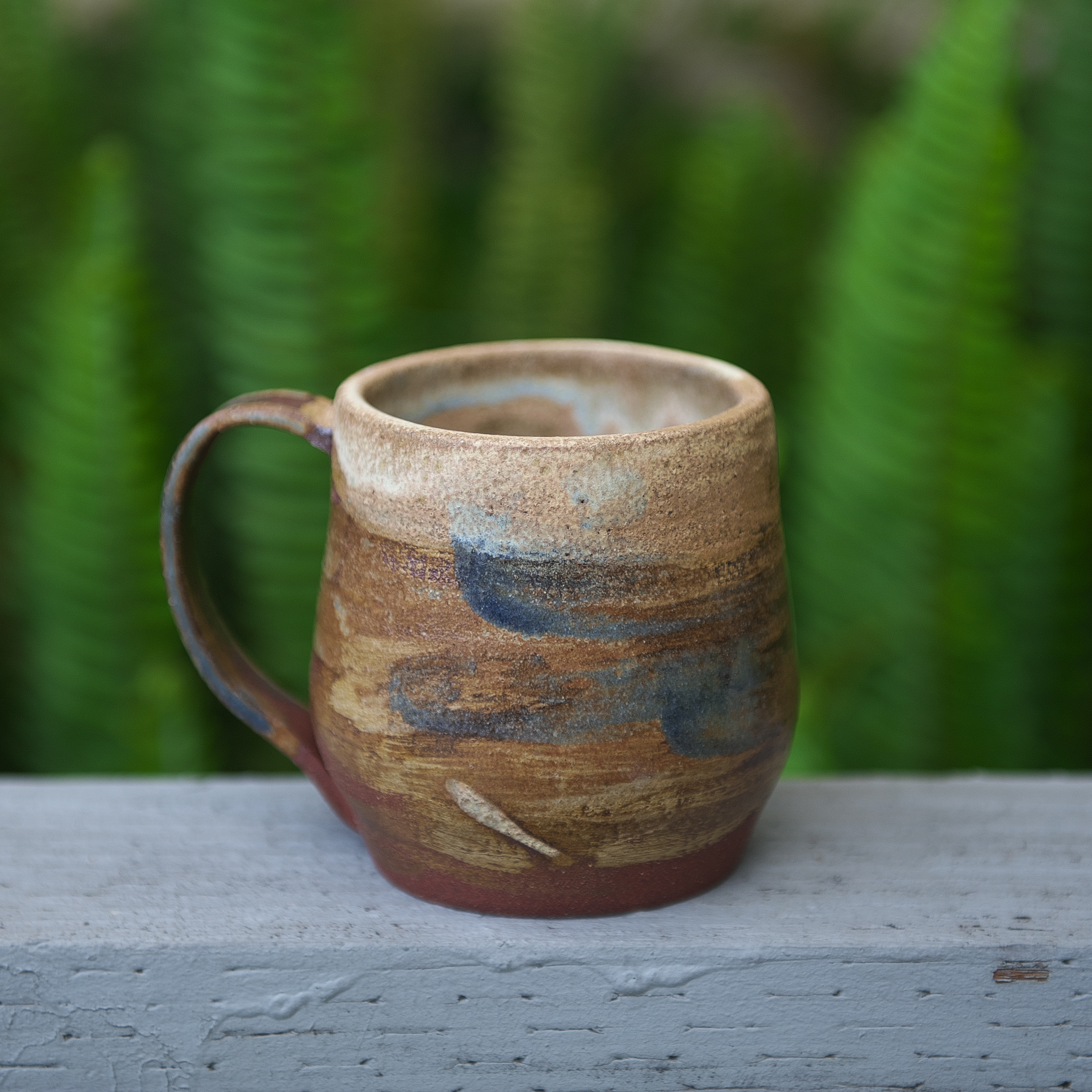 Cusco vessel with terracotta gradient